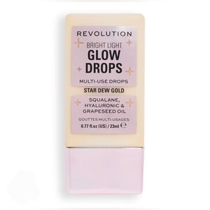 Revolution Bright Light Glow Drops - Star Dew Gold BNIB